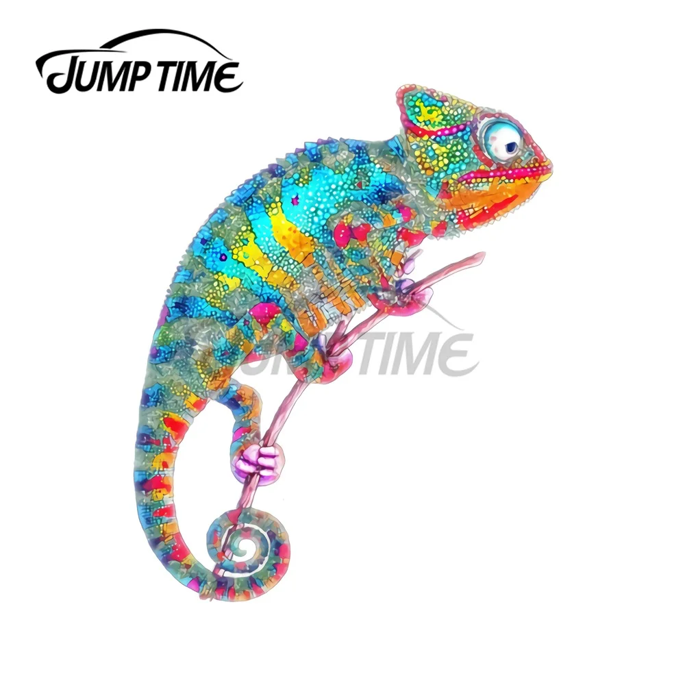 

Автомобильные аниме наклейки JumpTime, 13x4,5 см, для ящерицы