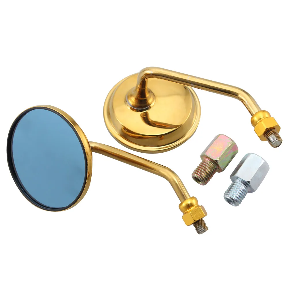 Универсальное зеркало заднего вида для мотоцикла 10 мм скутера Harley | Автомобили и