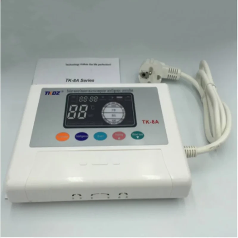 Купи 220VAC 110VAC 2000W Solar Water Heater Water Temperature Level Controller TK-8A Microcomputer Intelligent Heating за 2,323 рублей в магазине AliExpress