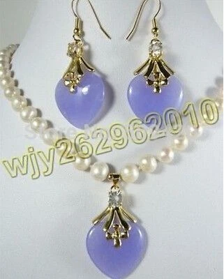 Бесплатная доставка&gt Красивые фиолетовые жемчужные бусы ожерелье и фиолетовый