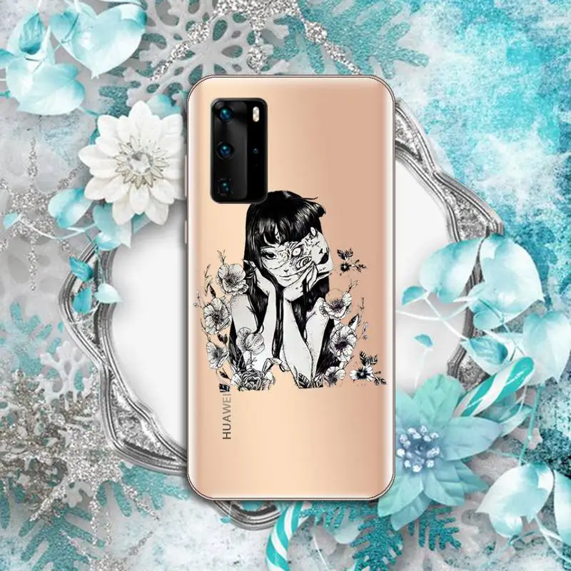 

Anime cartoon horror design Phone Case Transparent for Huawei P honor 8 10i 20 30 40 smart 2019