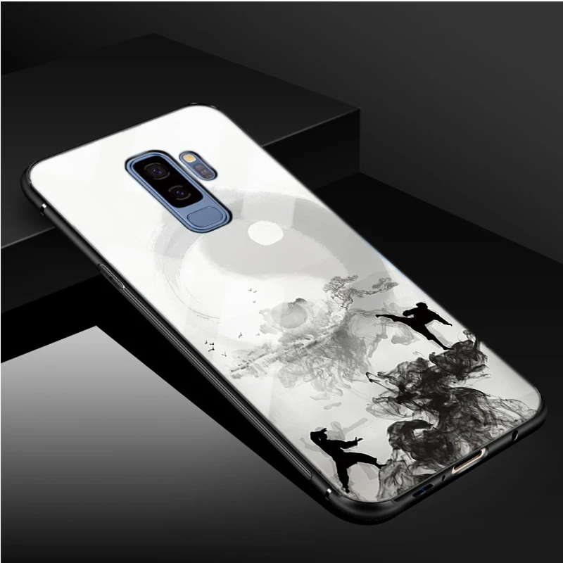 Чехол для телефона из закаленного стекла Samsung Galaxy S8 S9 S10 S20 PLUS J8 J6 J4 2018 NOTE 8 9 10 |