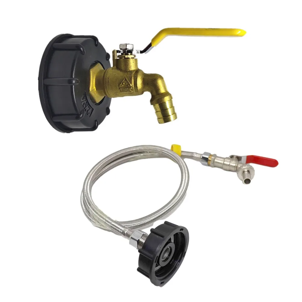 

For 600/1000 L IBC Tank Faucet Garden Tap IBC Connector 3/4 Inch Outlet