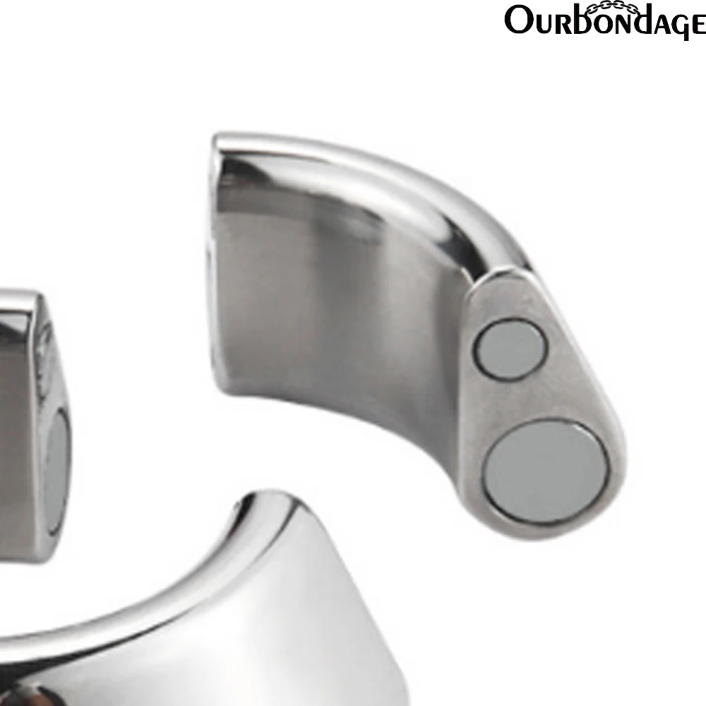 Бандаж из нержавеющей стали сверхмощное кольцо на член шарик Растяжитель веса