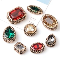 10 pcslot new retro alloy jewelry diamond diy jewelry clasp necklace bracelet hand made shoes clothing bag accessories