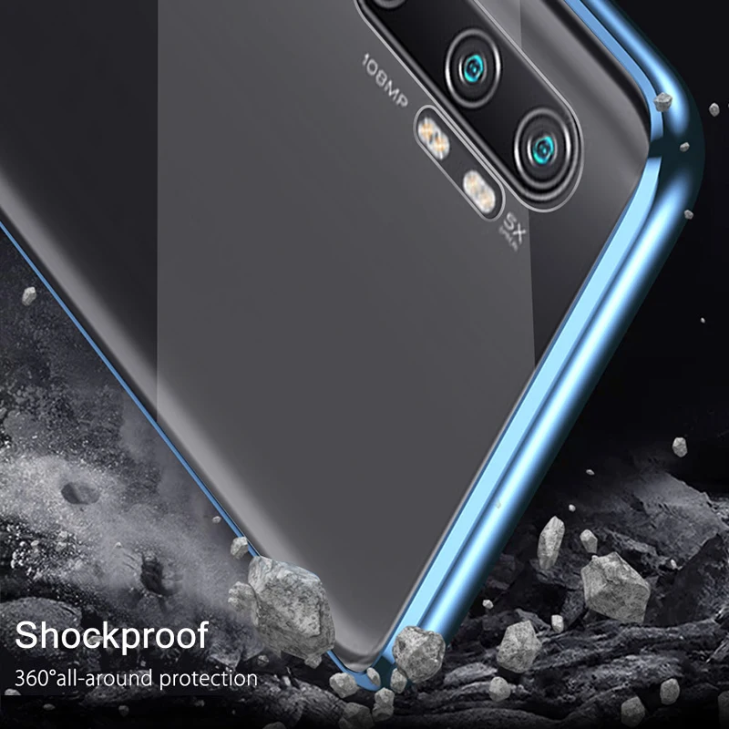 Двухсторонний чехол из закаленного стекла для Xiaomi mi note 10 pro, магнитный чехол для телефона NUL 10 10, чехол xio mi note 10, металлический чехол