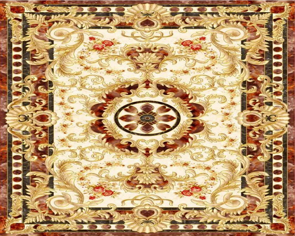 Wall Papers Home Decor Marble European style flower exquisite Zenith HD environmental protection wallpaper | Обустройство дома