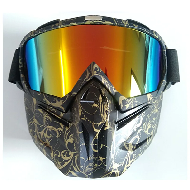 Лыжные очки для сноуборда мужские и женские катания на лыжах ветрозащитные