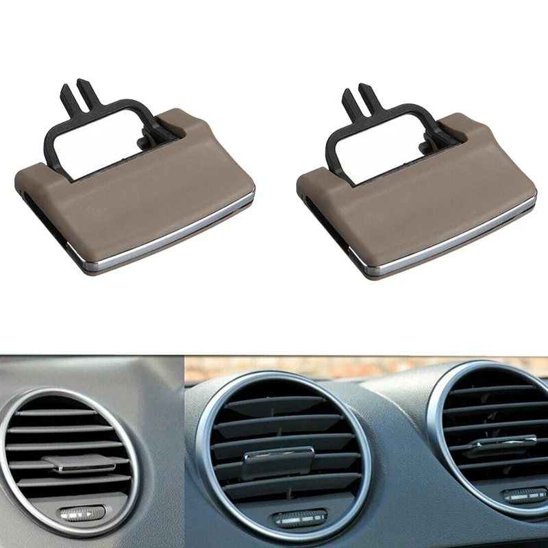 

2Pcs Dashboard A/C Air Vent Outlet Tab Repair for Mercedes W164 X164 ML GL Class