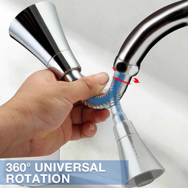 

Rotatable Pressurized Faucet 360 Rotatable Faucet Sprayer Attachment Tap Booster Kitchen Accessories For Kitchen Cocina