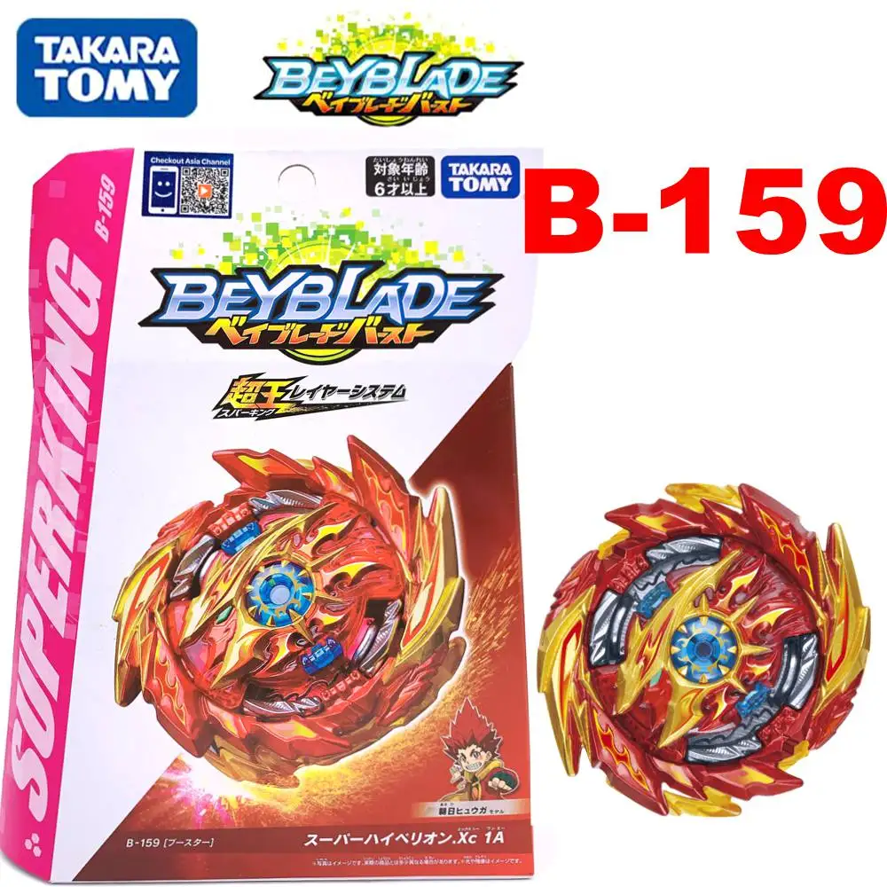 Оригинальный бустер TAKARA TOMY BEYBLADE BURST супер гиperion Xc 1 А С супергиperion|Волчки| |