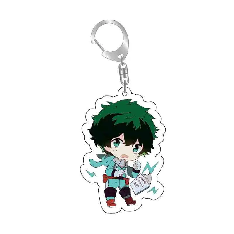 My Hero Academia Character Keychain Cosplay Acrylic Key Chain Pendant Keyring Prop | Украшения и аксессуары