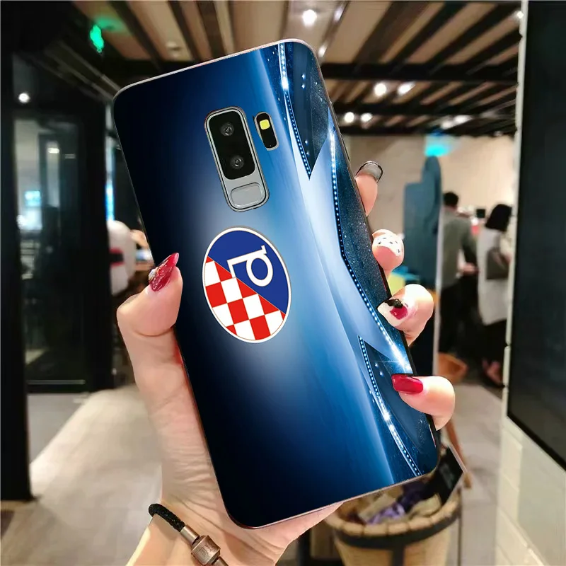 Чехол для телефона FC Dinamo Zagreb Samsung Galaxy S6 Edge S7 S8 S9 Plus A3 A7 A5 A8 A9 J5 J7 S5 DIY чехол мягкого ТПУ