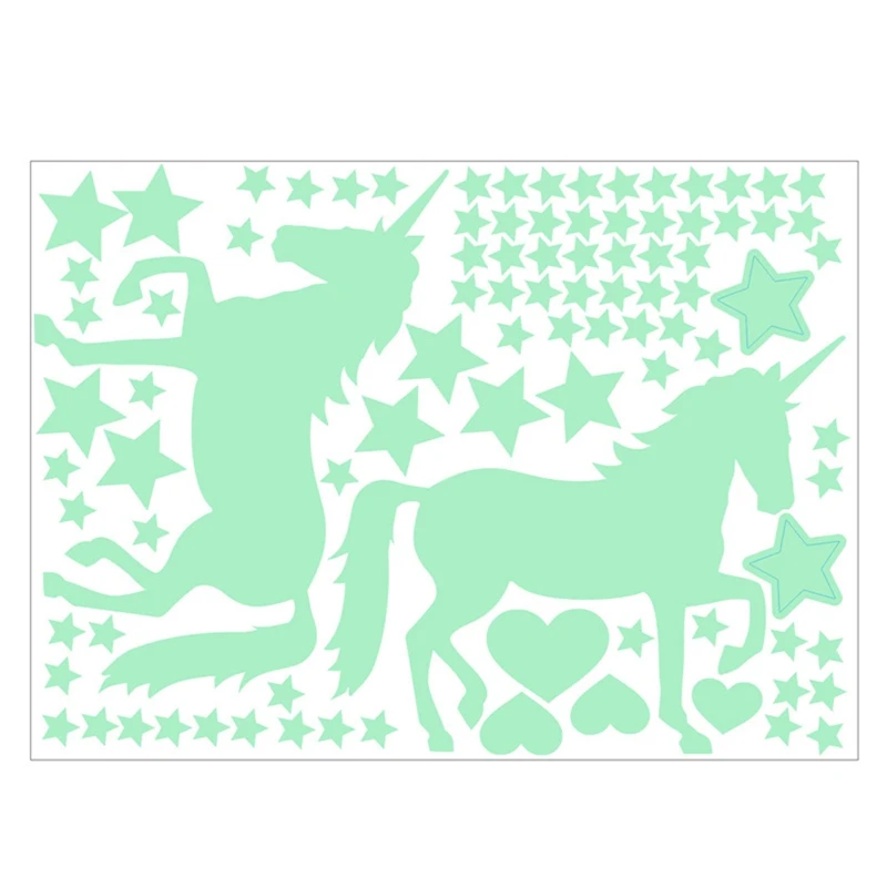 Светится в темноте звезды наклейки на стену для маленьких детей Спальня декор потолка форме которая