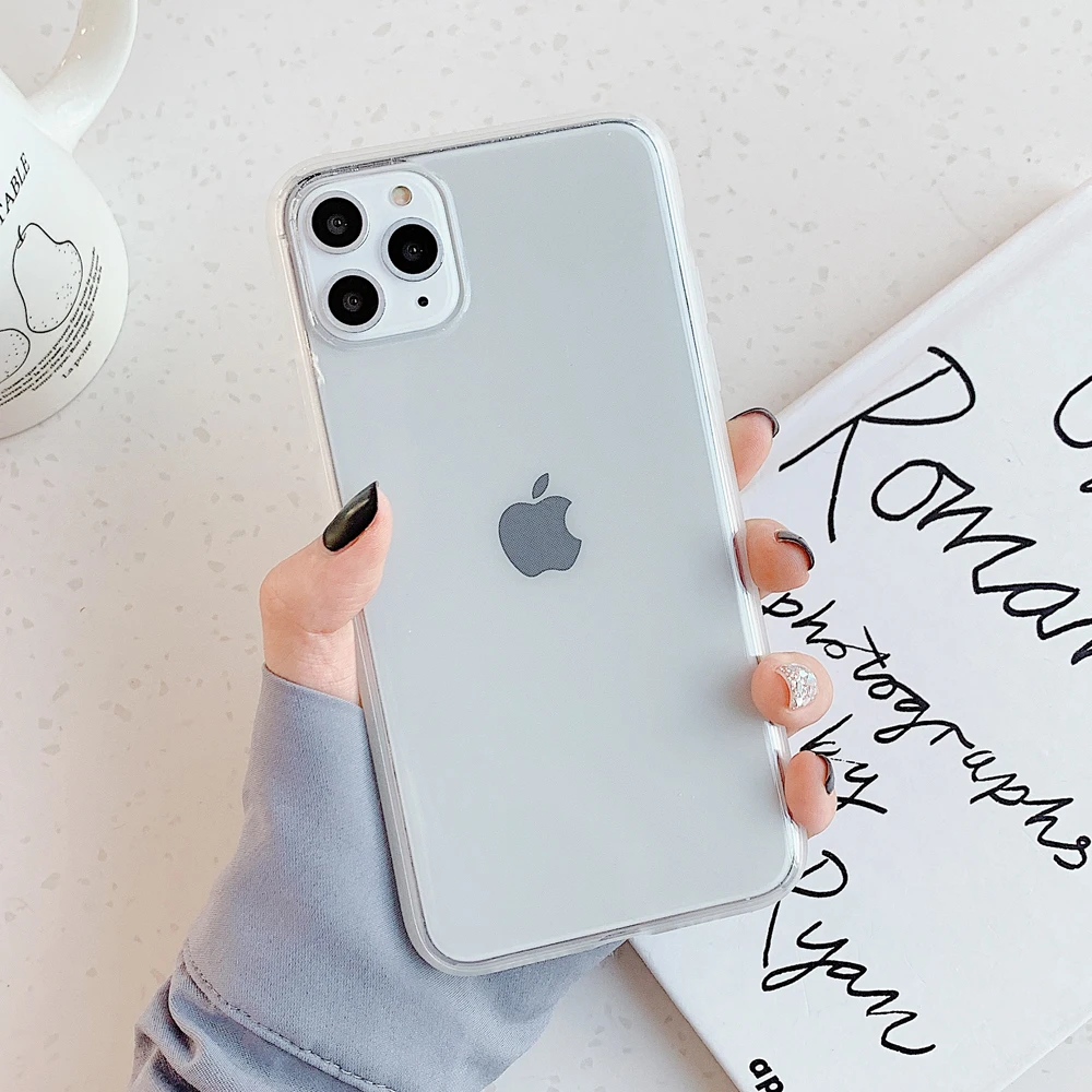 Противоударный прозрачный чехол LOVECOM для телефона iPhone 12 Mini Pro Max 11 XR XS X 7 8 6 Plus