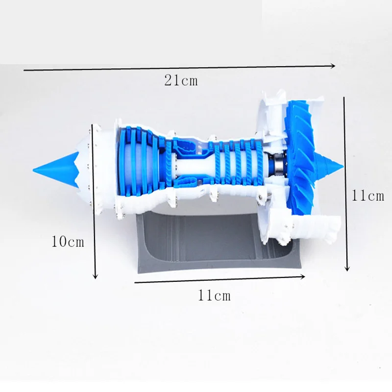 Аэродвигатель модель двигателя с турбовентилятором воздушного Электрический