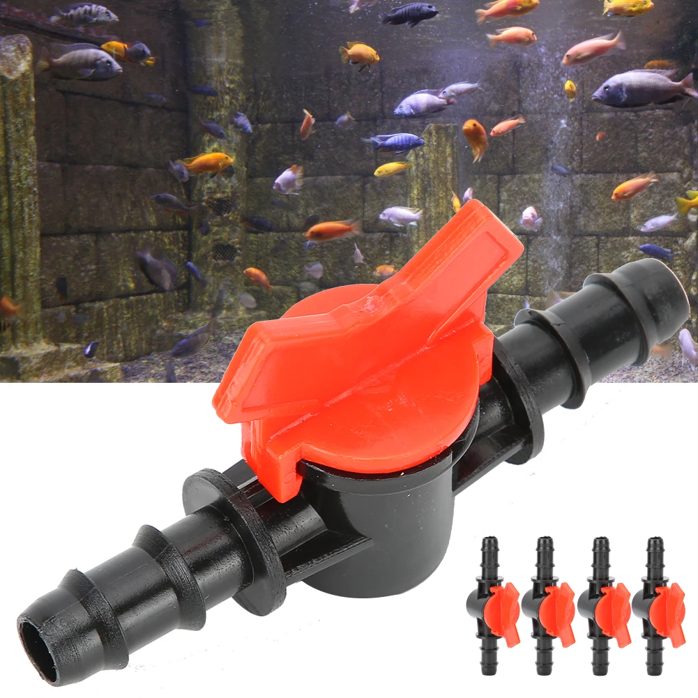2 шт. аквариумный регулятор подачи воды клапан контроллер трубка соединитель