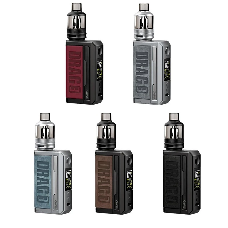 Оригинальный комплект VOOPOO Drag 3 177 Вт TC Box MOD 5 мл TPP Pod картридж DM1 DM2 спираль