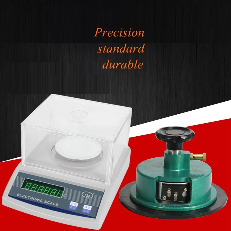 Тканая ткань квадратный вес машины бумага весовой тестер пробный нож шкала