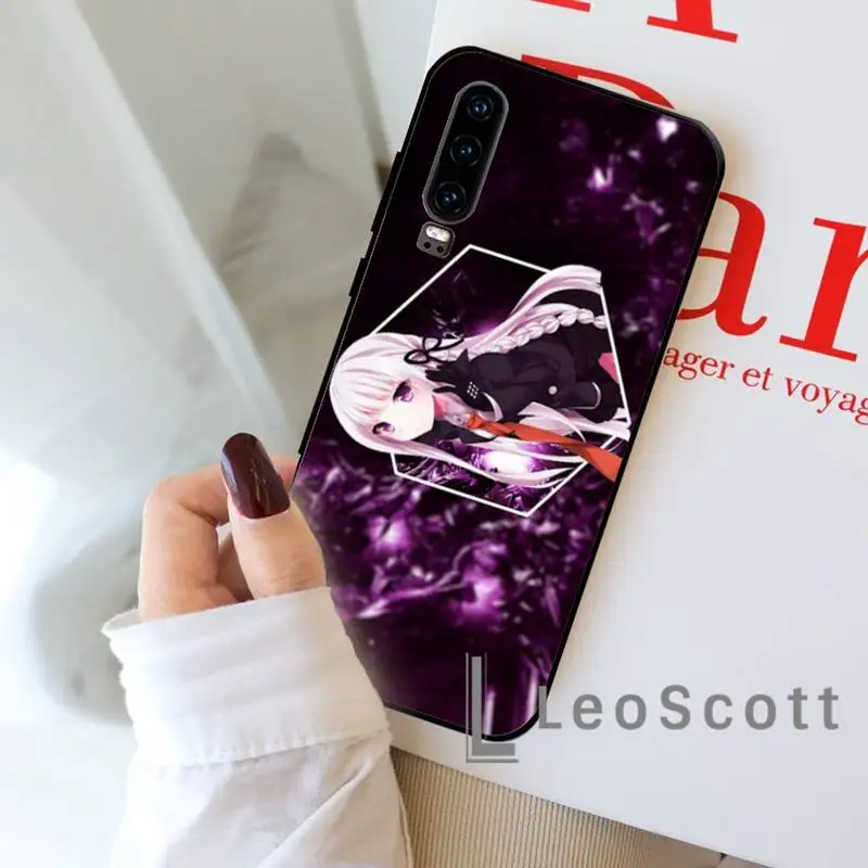 

Anime Danganronpa V3 Kirigiri Kyouko Phone Case For Huawei honor Mate P 9 10 20 30 40 Pro 10i 7 8 a x Lite nova 5t