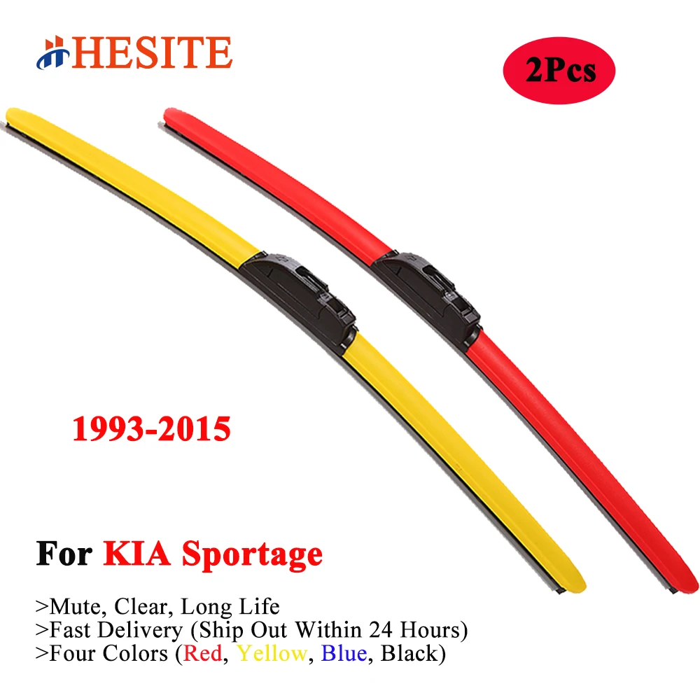 Цветные стеклоочистители HESITE для KIA Sportage 2010 2011 2012 2013 2014 2015 модели автомобилей