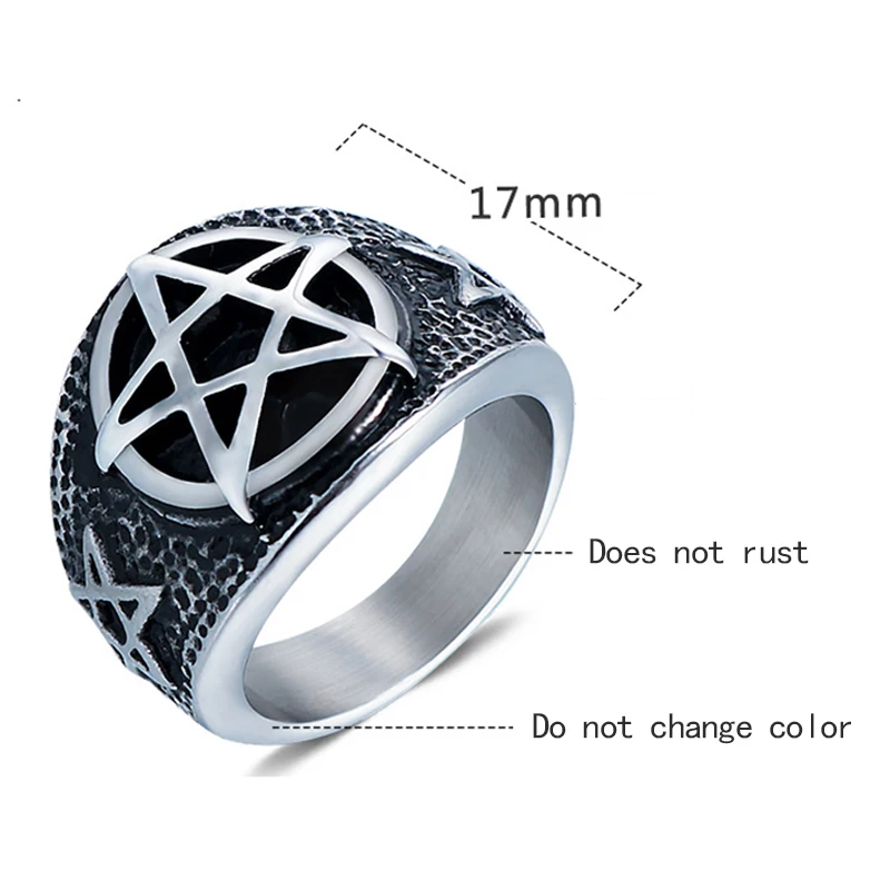 Обручальное кольцо для мужчин из нержавеющей стали звездное 2020 модные мужские