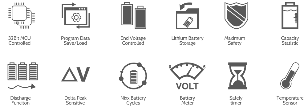 EV-пик AR1 300W многофункциональное интеллектуальное зарядное устройство с сенсорным экраном/зарядное устройство Dis