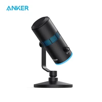 Anker PowerCast M300 USB Microphone mic For Vocals Quality Streaming Twitch Gaming YouTube tiktok Output Gain Control Mute