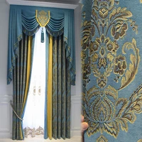 luxurious european curtain living room luxurious atmosphere shading bedroom simple european american villa curtain