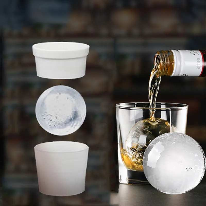 

Ice Maker Silicone Molds Sphere Ice Ball Molds Food Grade Flexible Silicone For Cocktail Diy Fruit Drink Jelly