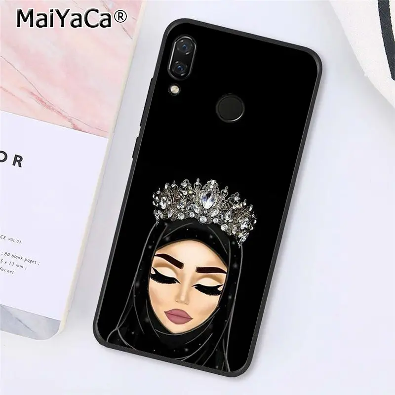 MaiYaCa в хиджабе лицо мусульманской девушки глаза чехол для телефона Xiaomi Redmi8 4X 6A 9 8A