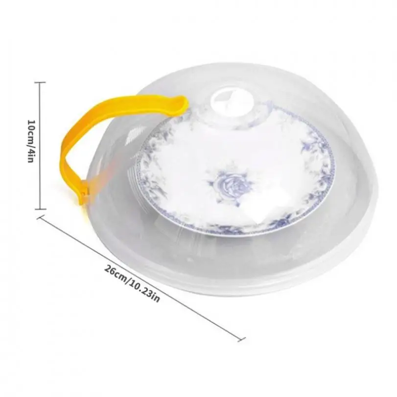 

Microwave splash cover high temperature food heating cover food preservation cover anti-oil cover splash cover