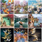 Картина для раскрашивания по номерам на холсте, в рамке, 60 х75 см