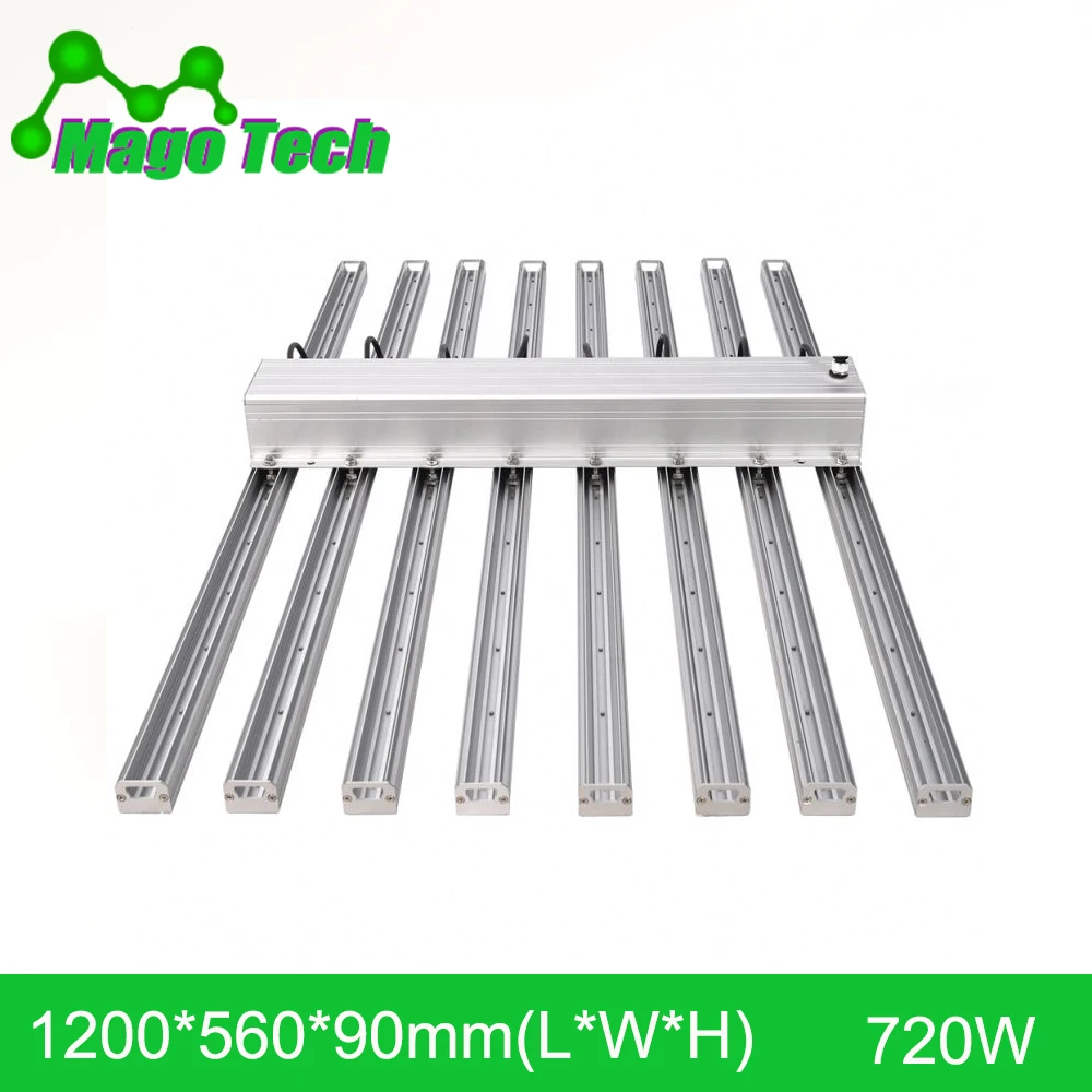 Светодиодная промышленная лампа 720 Вт 1 2 м радиатор световая лента для