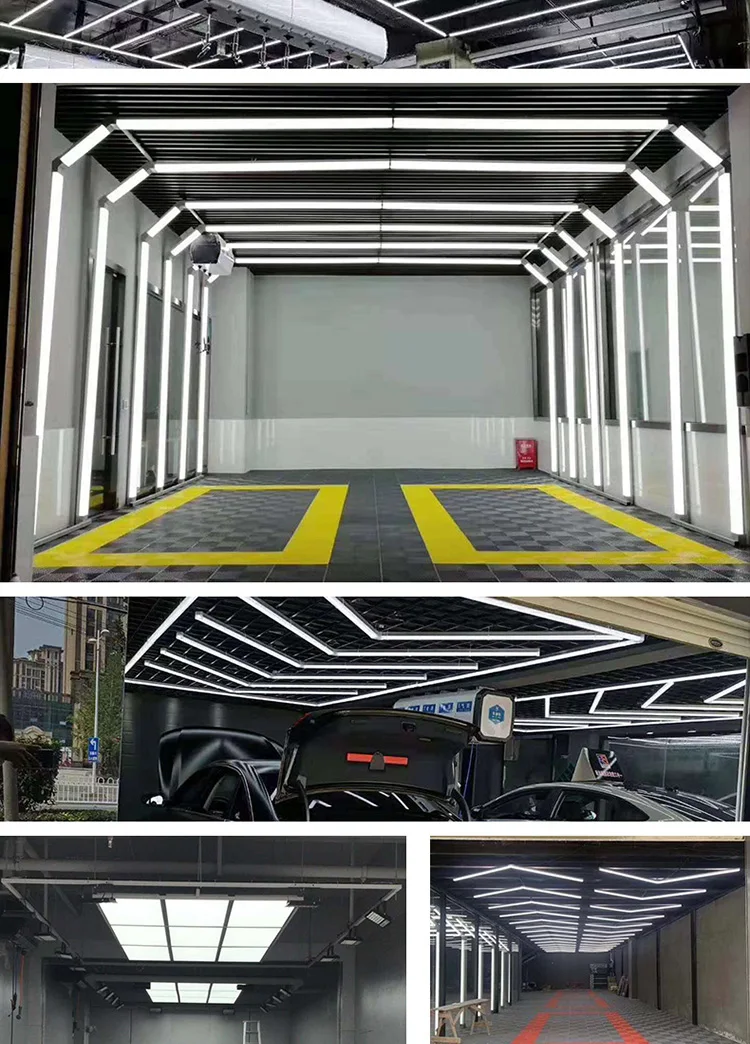 Туннель 3d Автомойка цена Китай Промышленный линейный антибликовый потолочный