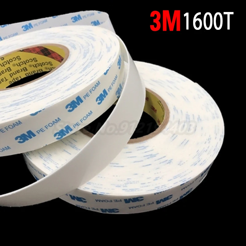 3M Double Sided Tape Adhesive Strong Sticky for 10mm 15mm 20mm 30mm 40mm 50mm Waterproof Lengt phone Screen LCD LED Fix Home