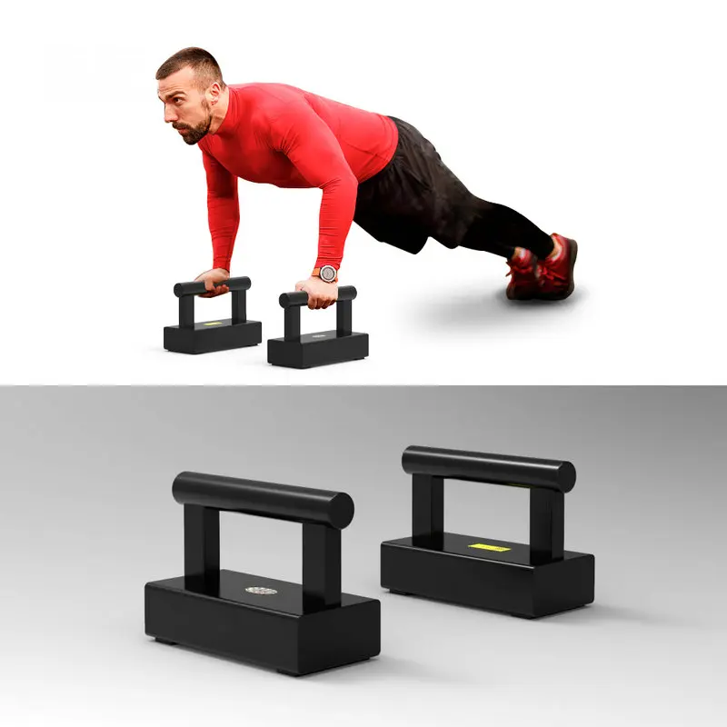 Home Push-Up Bracket, I-Shaped Abdominal Muscle Training Aid, Chest Arm Plank Support Fitness Equipment