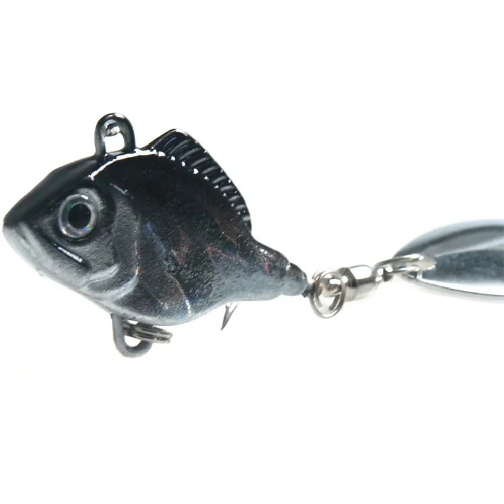 1 шт. рыбы Тип для VIB рыбалки искусственные приманки 18 г 7 4 см блестки рыболовных