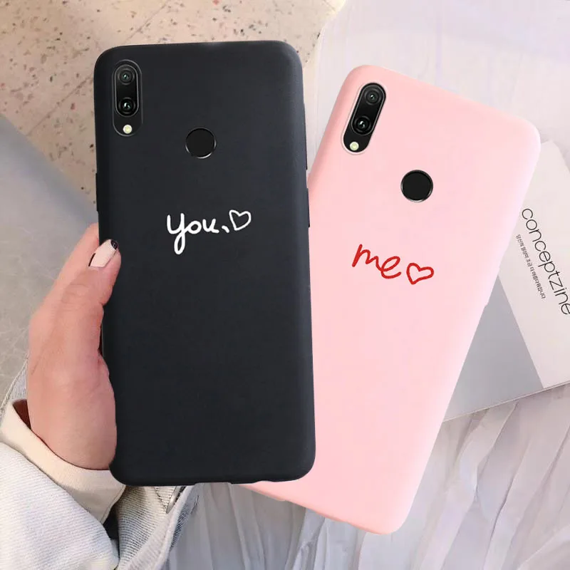 Чехол для телефона с сердечками Huawei Y3 Y5 2017 Y6 II Y9 2019 Y7 Pro Prime 2018 Nova 4E 4 3 3E 3i 2 Plus