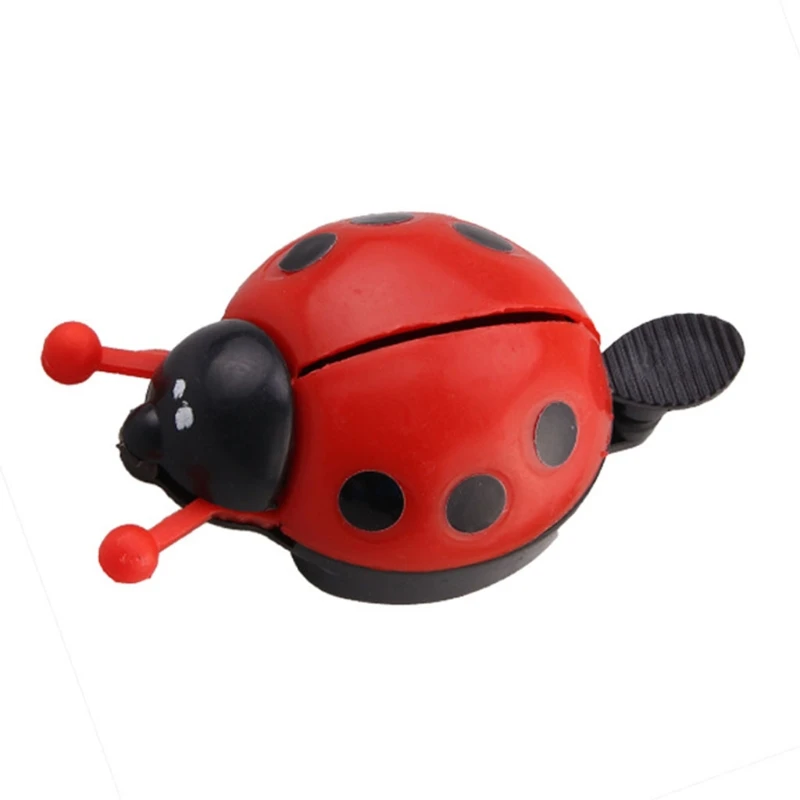 Милый мультяшный велосипедный Колокольчик в форме божьей коровки детский