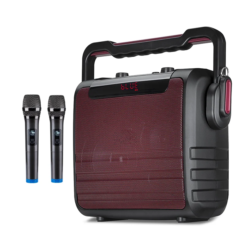 

dj speaker with wireless microphone bt portable studio monitor speakers