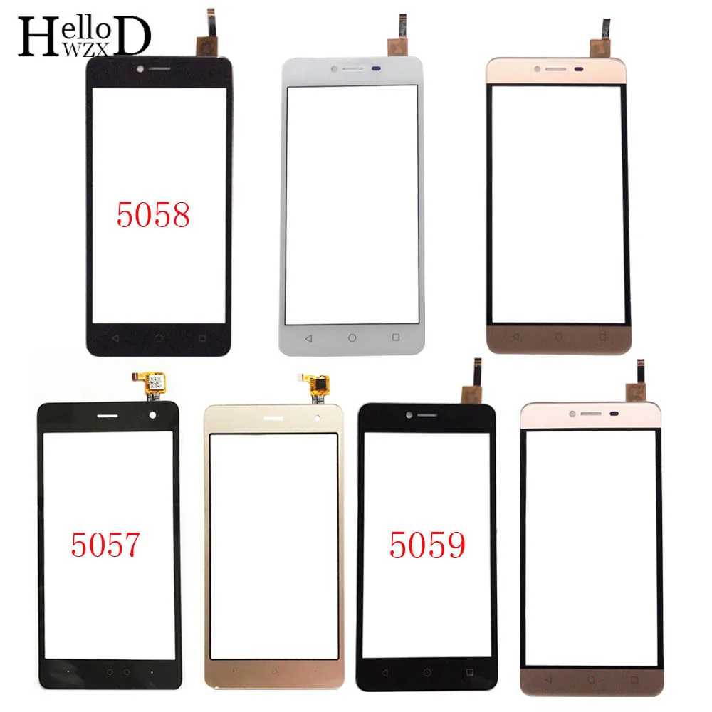 Сенсорный экран для BQ5057 BQ 5058 5059 цвета рамки: черный белый золотой|Сенсорные
