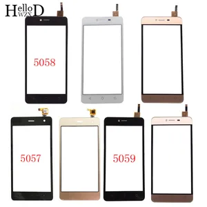 Сенсорный экран для BQ5057, BQ 5058, BQ 5059, цвета рамки: черный, белый, золотой