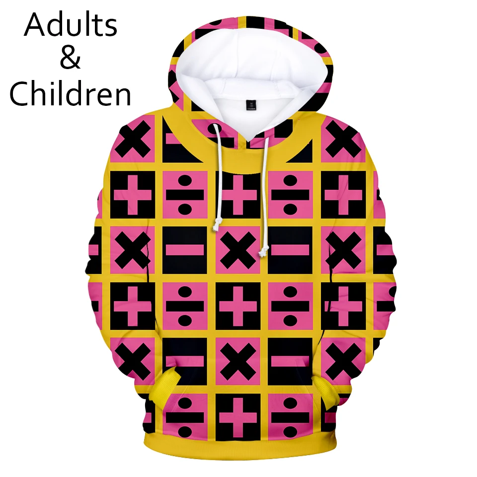 

2020 Casual JOJO's fantastic adventure character suit 3D Print Hoodies men women Kids Hoodie Autumn Suitable JOJO Pullovers