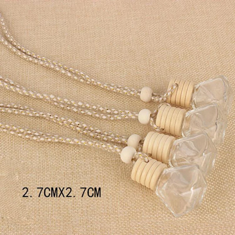 Лучшая Цена Стеклянный автомобильный диффузор бутылки деревянная крышка