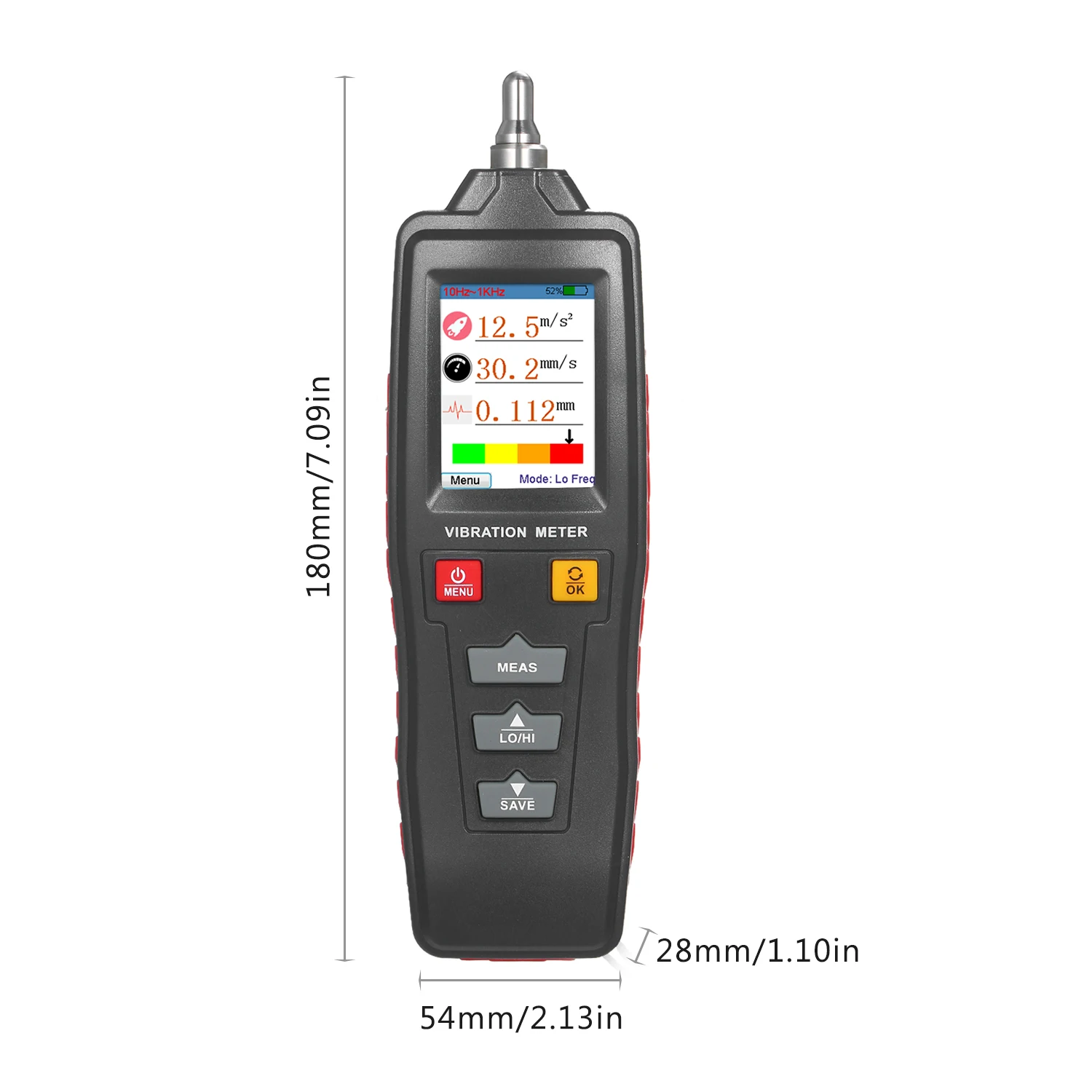 

Vibration Analyzer Digital Vibration Meter Handheld Vibration Monitor Analizador De Vibraciones Portable Medidor Vibraciones