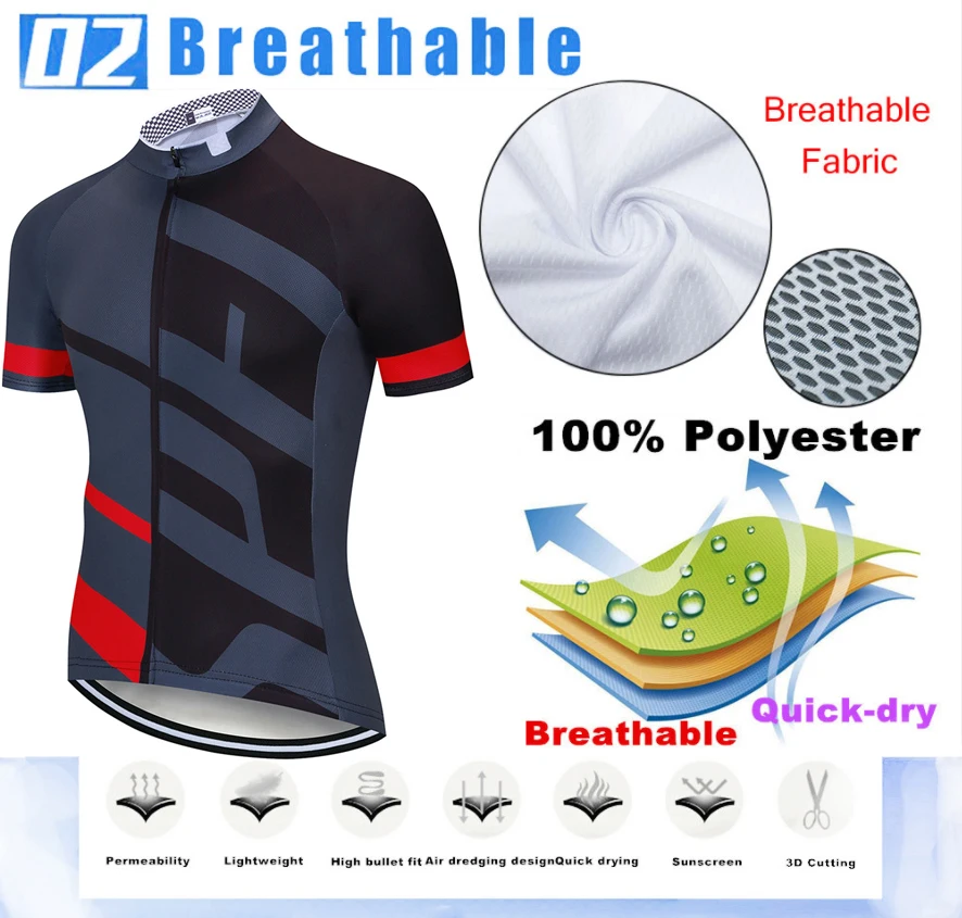 2022 Cycling Sets Bike uniform Summer Cycling Jersey Set Road Bicycle Jerseys MTB Bicycle Wear Breathable Cycling Clothing