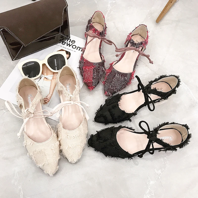 Новые женские туфли на плоской подошве простые балетки лоферы шнуровке