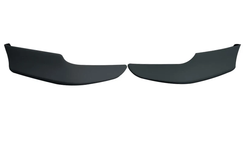 For 2 pieces/sets Car Front Bumper Splitter Lips Toyota Corolla 2011 12 13 Front Bumper Diffuser Protector Lip Body kit spoiler