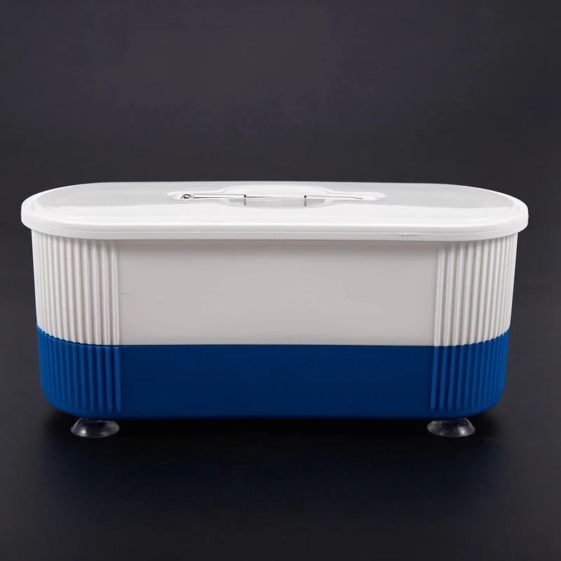Мини очиститель для ногтей сверлильные очки ювелирные изделия Sonic Cleaner